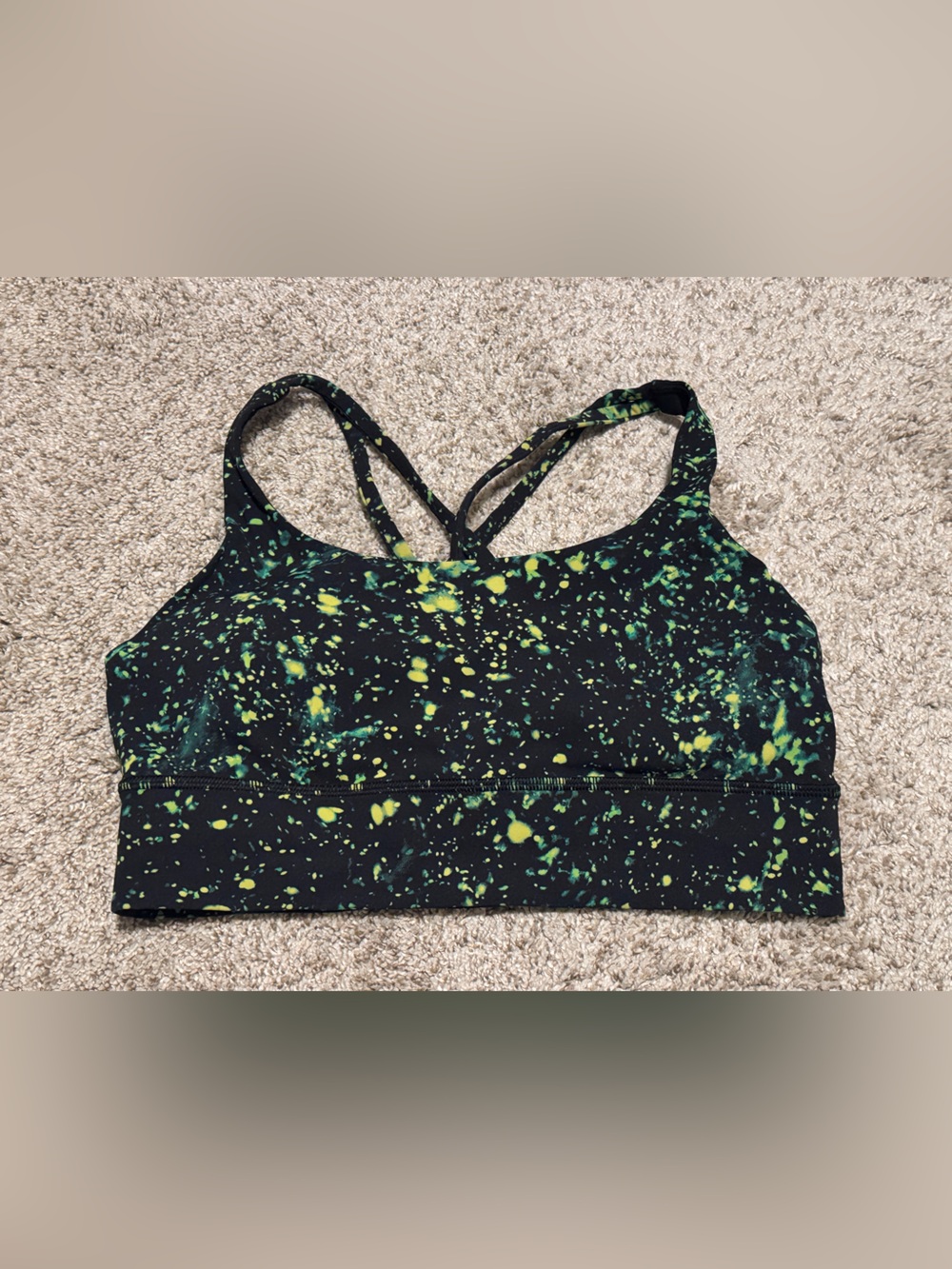 Lululemon longline energy bra *8